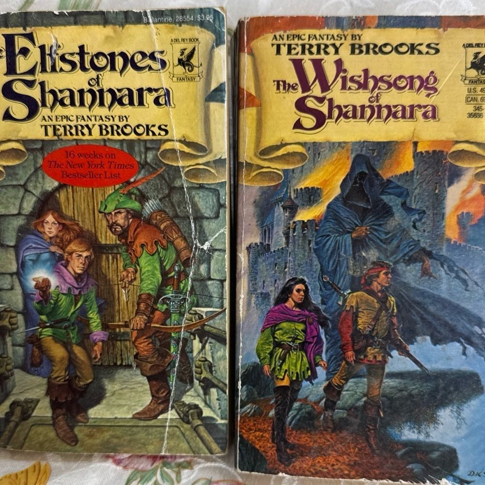 The Wishsong of Shannara and Elfstones of Shannara Books